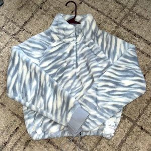 Calvin Klein Soft Quarter Zip Up